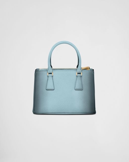 Prada Blue Small Galleria Ombré Saffiano Leather Bag