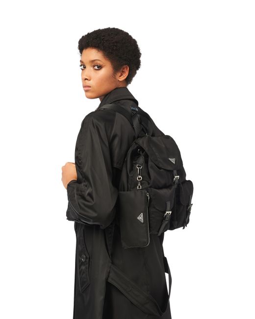 prada fabric backpack