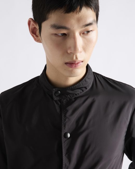 Prada Black Re-Nylon Jacket for men