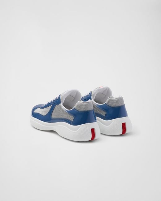 Prada America's Cup Sneakers in Blue für Herren