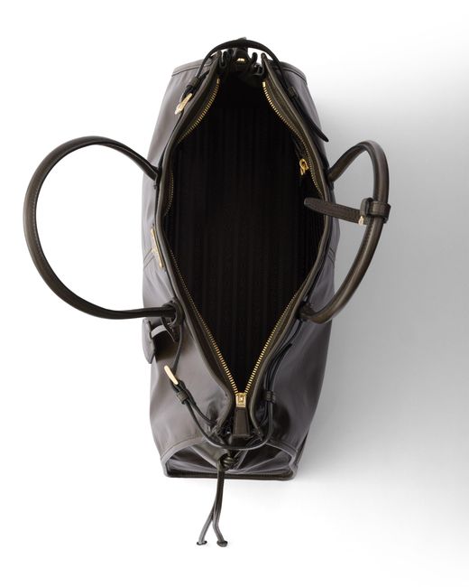 Prada Black Bonnie Extra-Large Leather Bag