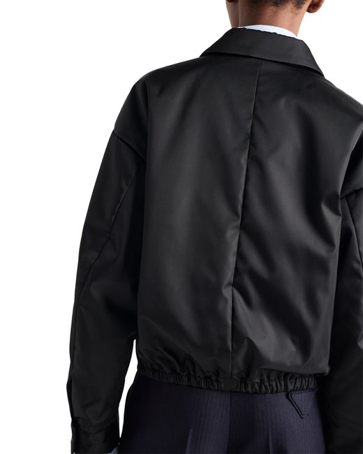 Prada Black Re-Nylon Blouson Jacket