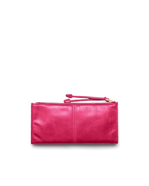Prada Pink Leather Pouch, Peony
