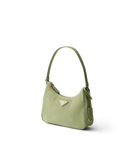 Mini Borsa Re-Edition 2005 di Prada in Green