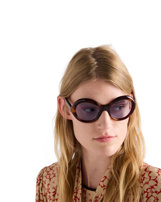 Prada Blue Shadowplay Sunglasses