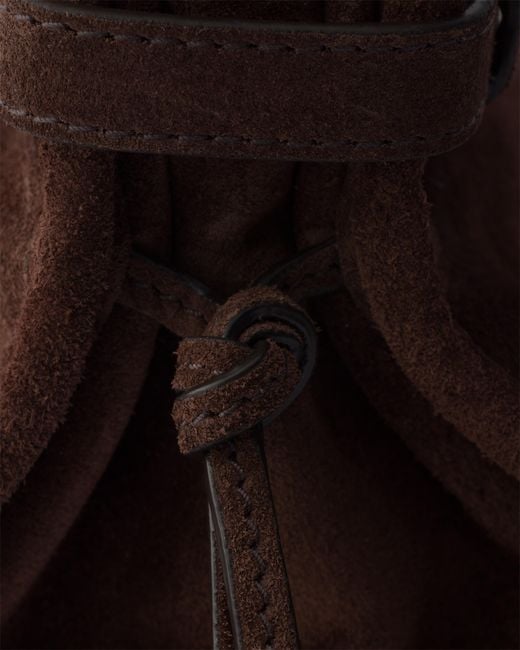 Prada Brown Bonnie Suede Mini Handbag