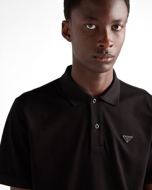 Polo di Prada in Black da Uomo