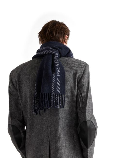 Sciarpa di Prada in Blue da Uomo