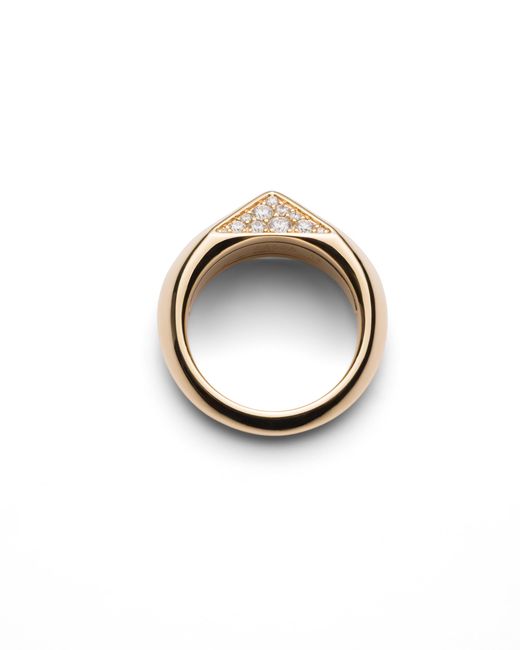 Prada White Eternal Ring