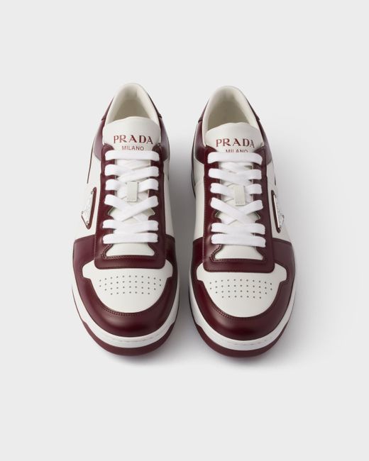 Sneakers Downtown di Prada in White da Uomo