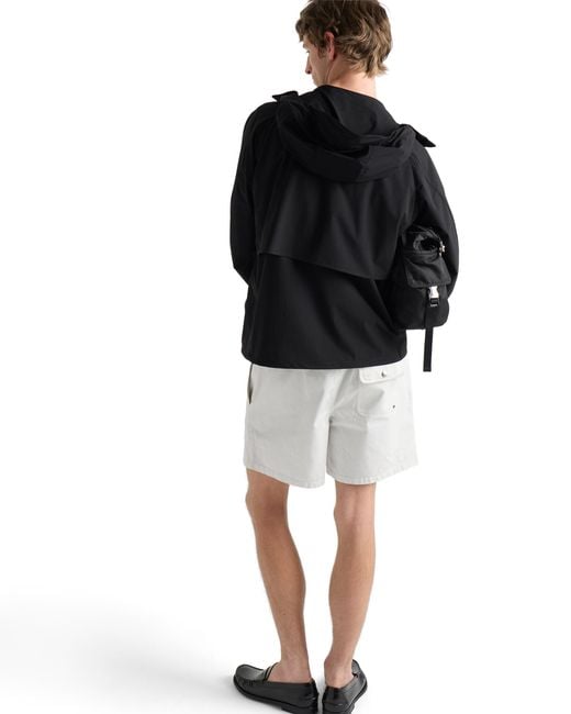 Prada Black Re-Nylon Jacket for men