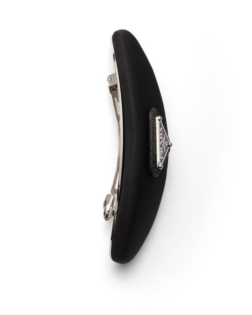 Fermaglio Per Capelli di Prada in Black