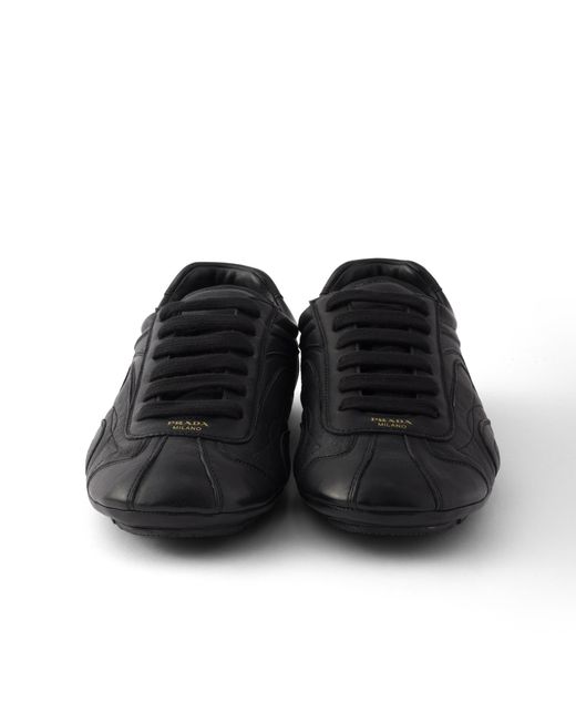 Prada Black Montecarlo Re-Edition 2005 Nappa Leather Sneakers