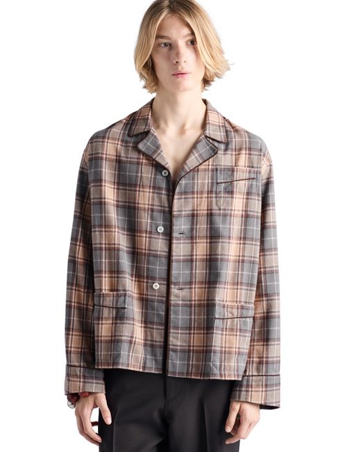 Camicia di Prada in Brown da Uomo