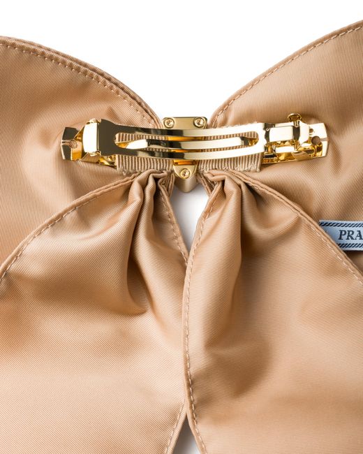 Prada Natural Re-Nylon Hair Clip