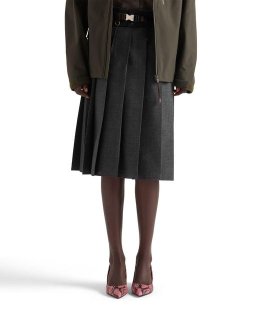 Prada Pink Printed Ayers Leather Pumps