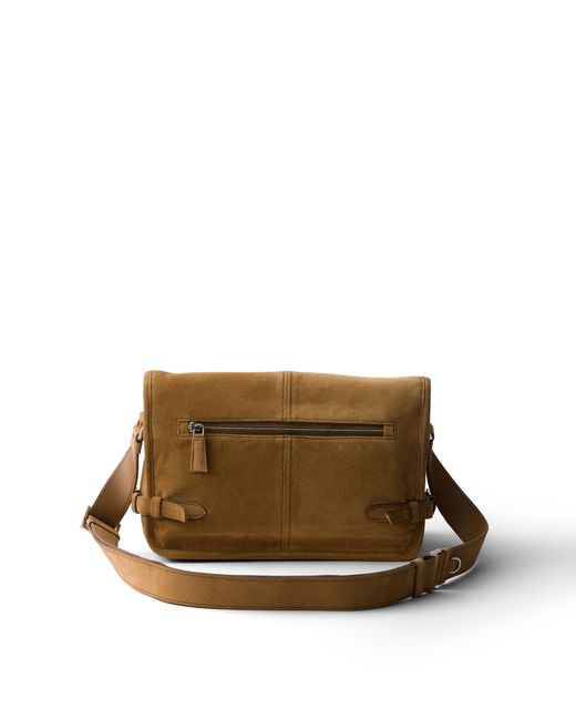 Borsa A Tracolla di Prada in Brown da Uomo