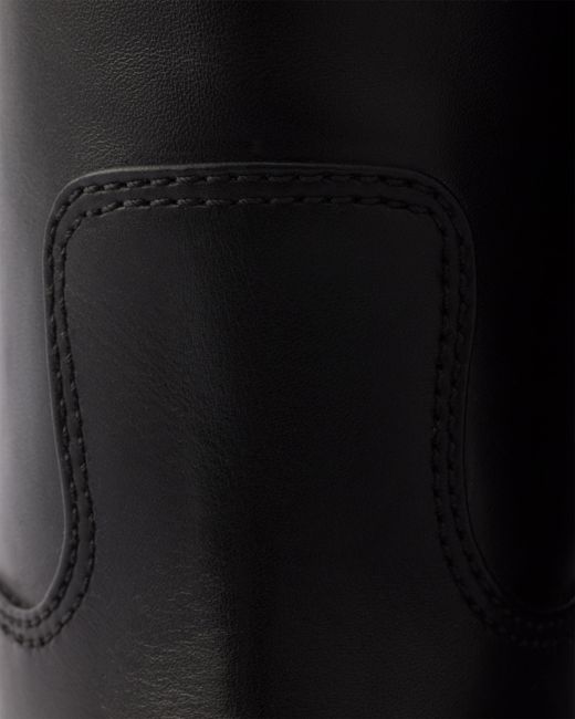 Prada Black Leather Boots