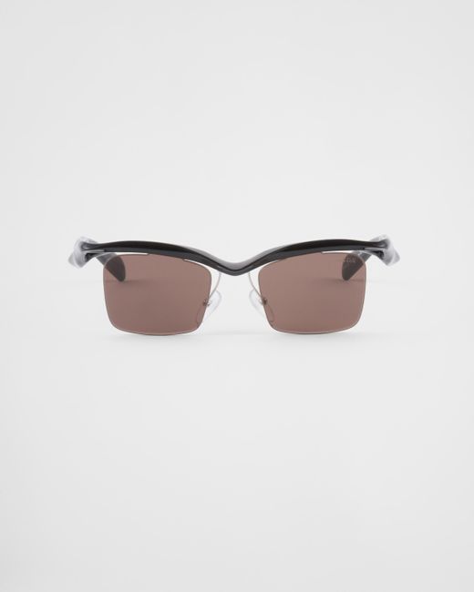 Prada Multicolor Runway Sunglasses for men