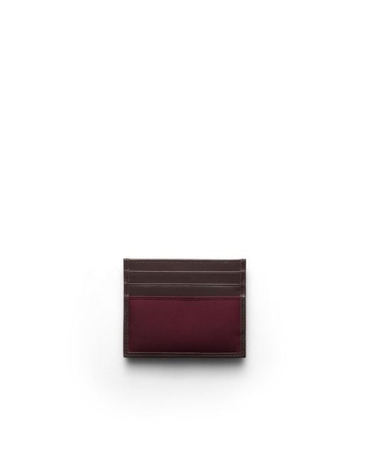 Prada White Speedrock Re-Nylon And Leather Card Holder for men