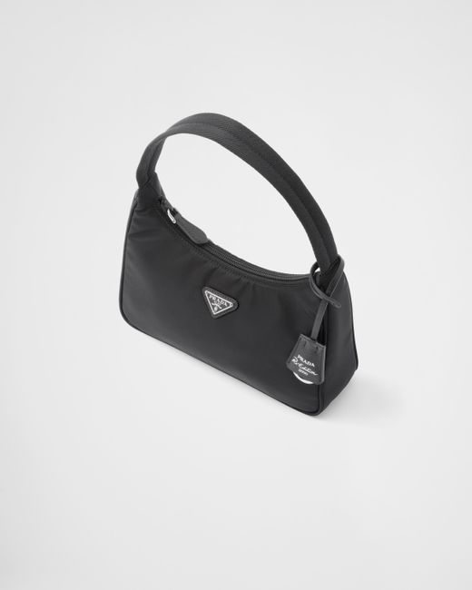 Prada Black Re-edition 2000 Mini Bag Aus Re-nylon
