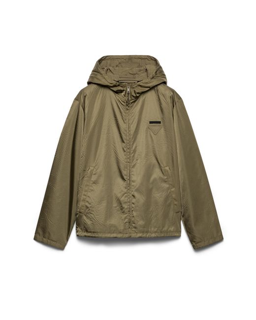 Prada Green Re-Nylon Jacket for men