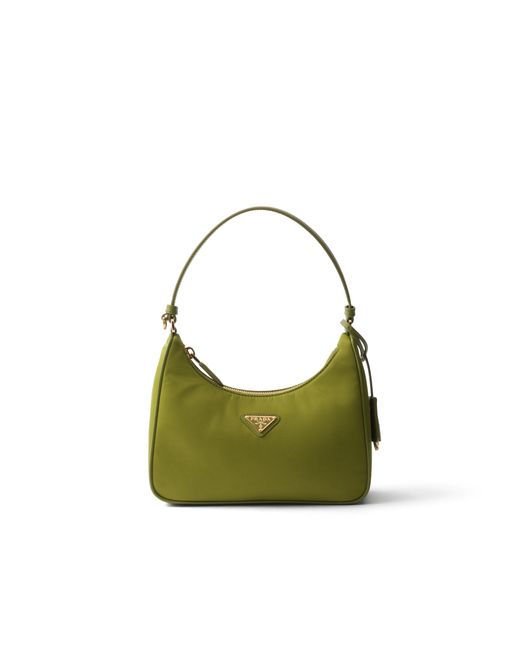 Mini Borsa Re-Edition 2005 di Prada in Green