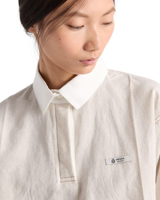 Polo di Prada in White