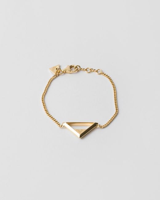 Bracciale di Prada in Metallic