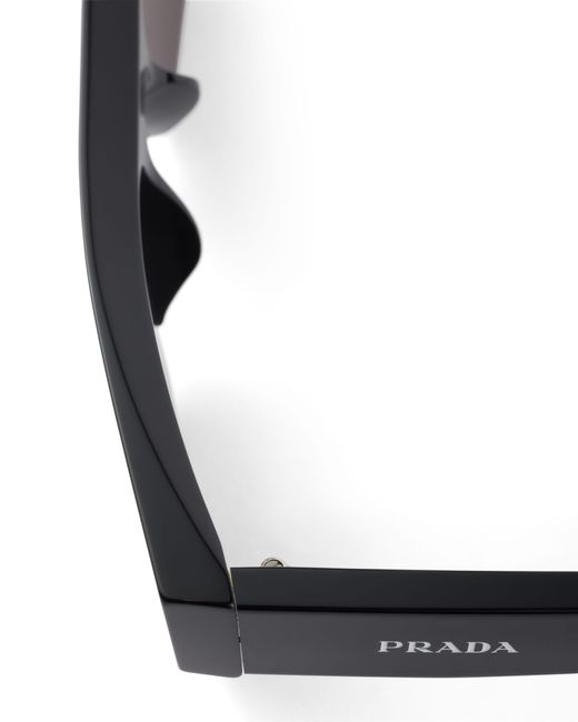 Prada Gray Eyewear Collection Sunglasses for men
