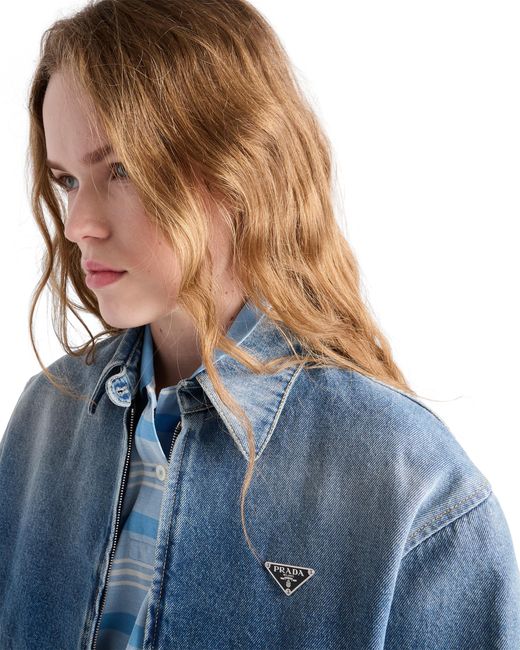 Prada Blue Denim Jacket, Light