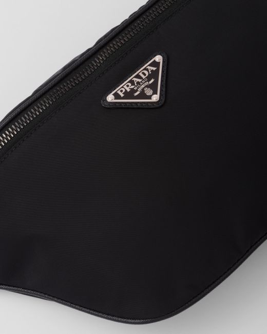 Prada Multicolor Re-nylon And Saffiano Leather Belt Bag for men