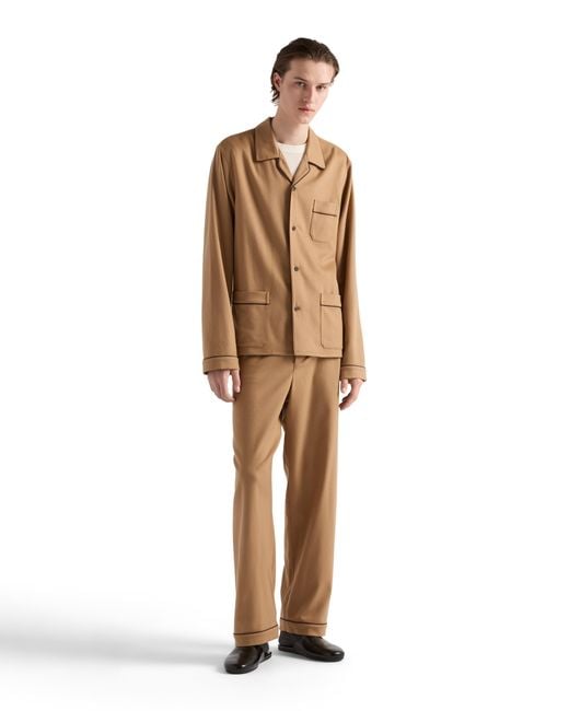 Prada Natural Cashmere Pajamas for men