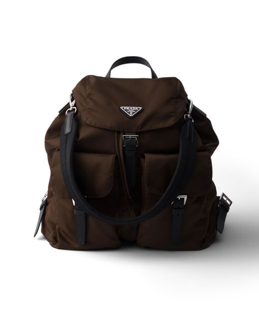 Prada Black Re-Nylon Backpack for men