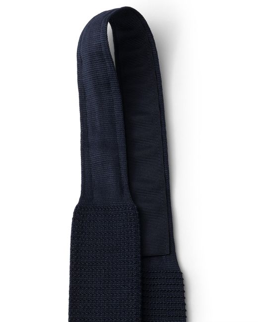 Prada Blue Silk Tie for men