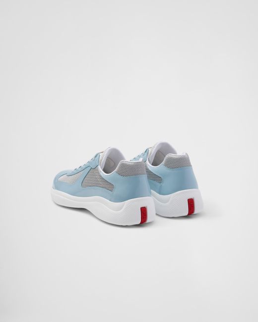 Prada Blue America's Cup Sneakers for men