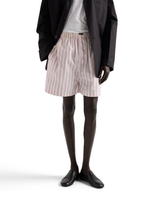 Bermuda di Prada in White da Uomo