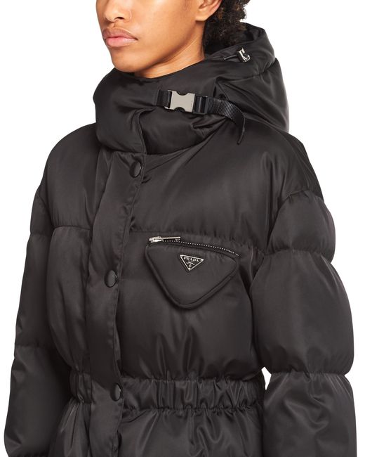 Prada Blue Re-Nylon Down Jacket