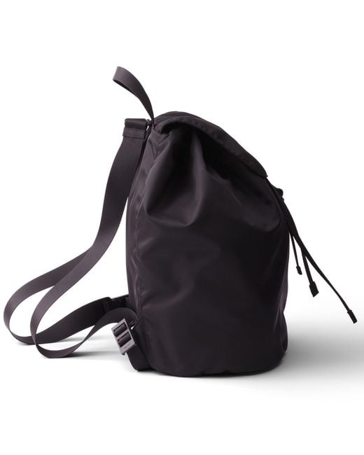Prada Blue Re-Nylon Backpack