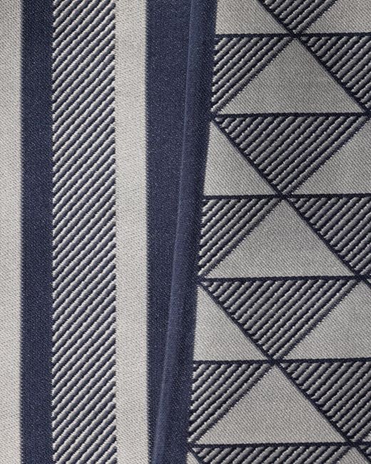 Prada White Jacquard Silk Tie
