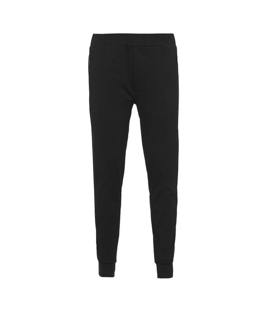 Prada Black Technical Cotton And Re-Nylon Pants for men