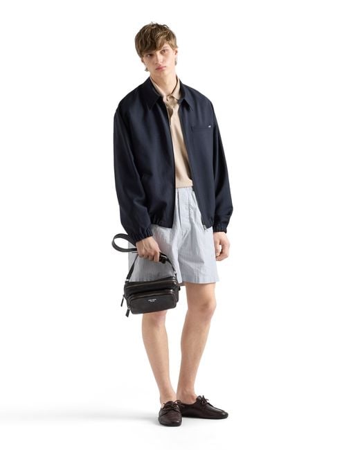 Borsa A Tracolla di Prada in Black da Uomo