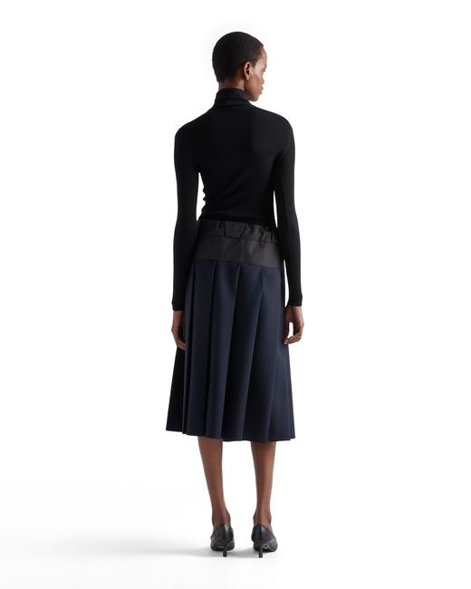 Prada Black Wool Turtleneck
