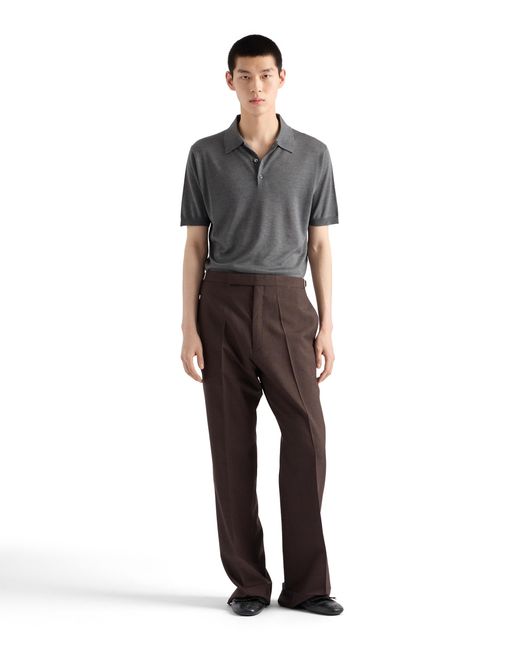 Polo di Prada in Gray da Uomo