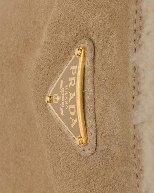 Prada White Suede Boots