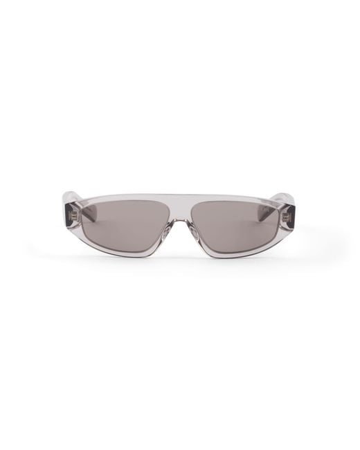 Prada Gray Eyewear Collection Sunglasses for men
