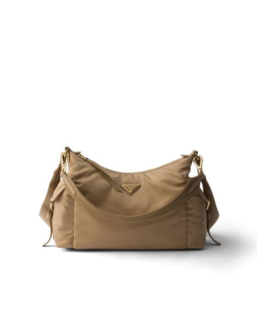Borsa Explore Large di Prada in Natural