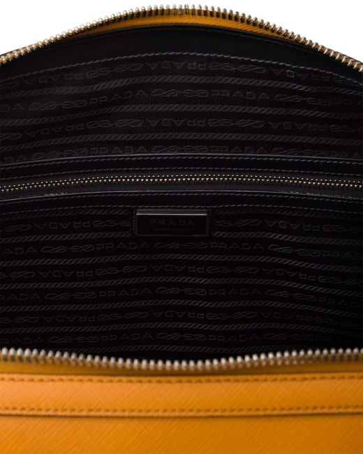 Borsa Da Viaggio di Prada in Brown