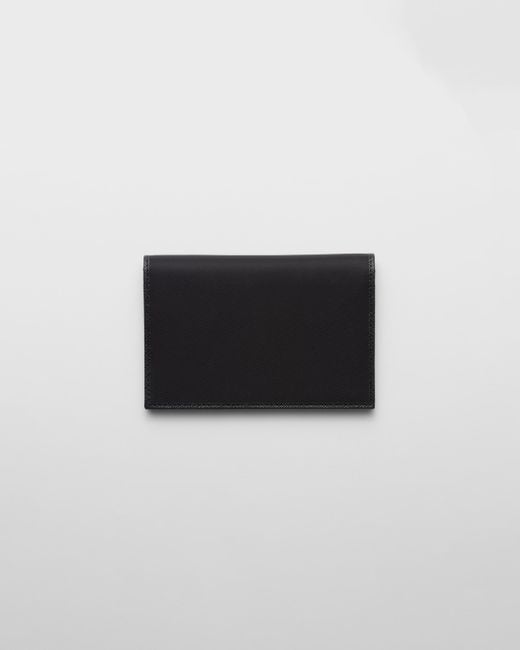 Prada Re-Nylon Portemonnaie Mit Logo in Black für Herren