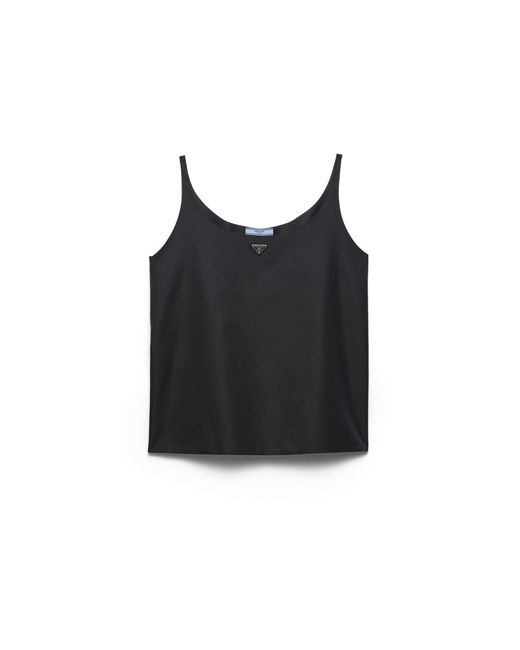 Prada Black Re-Nylon Tank Top